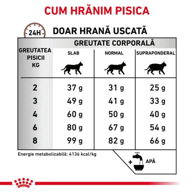 Royal Canin Hepatic Cat – Hrană Uscată Dietetică pentru Pisici cu Afecțiuni Hepatice, 4 kg
